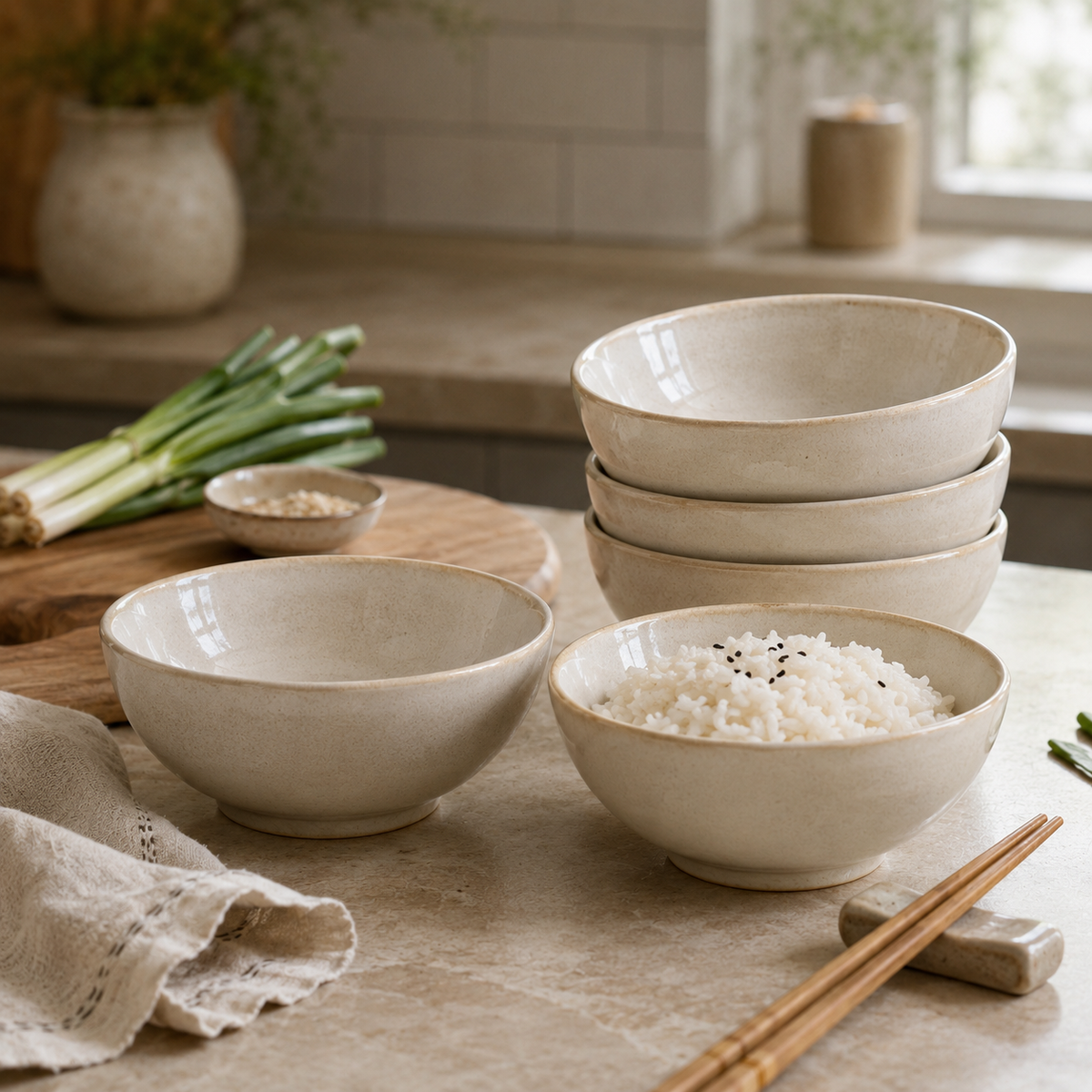 Cozyverrall™ HearthGlaze Rice Bowl Collection