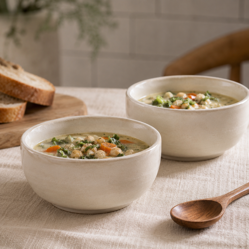 Cozyverrall™ WarmTable Soup Bowl Duo