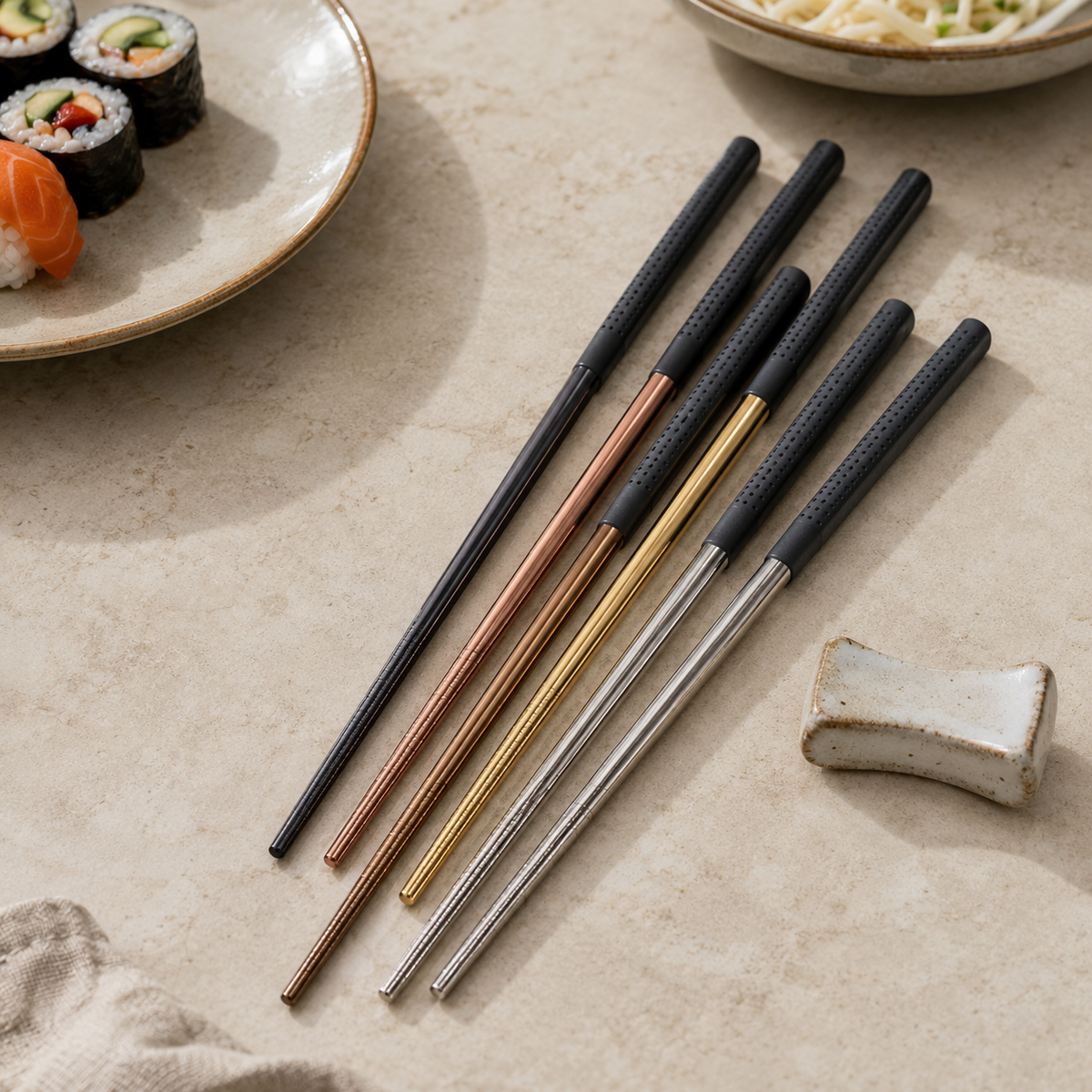 Cozyverrall™ GripEase Reusable Chopstick Collection