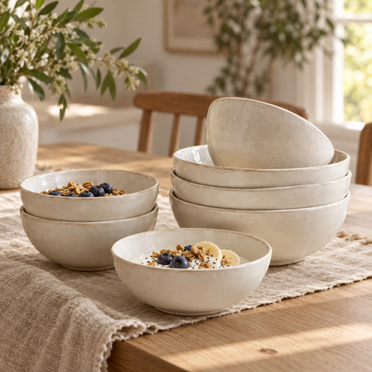 Cozyverrall™ CloudNest Everyday Bowl Set