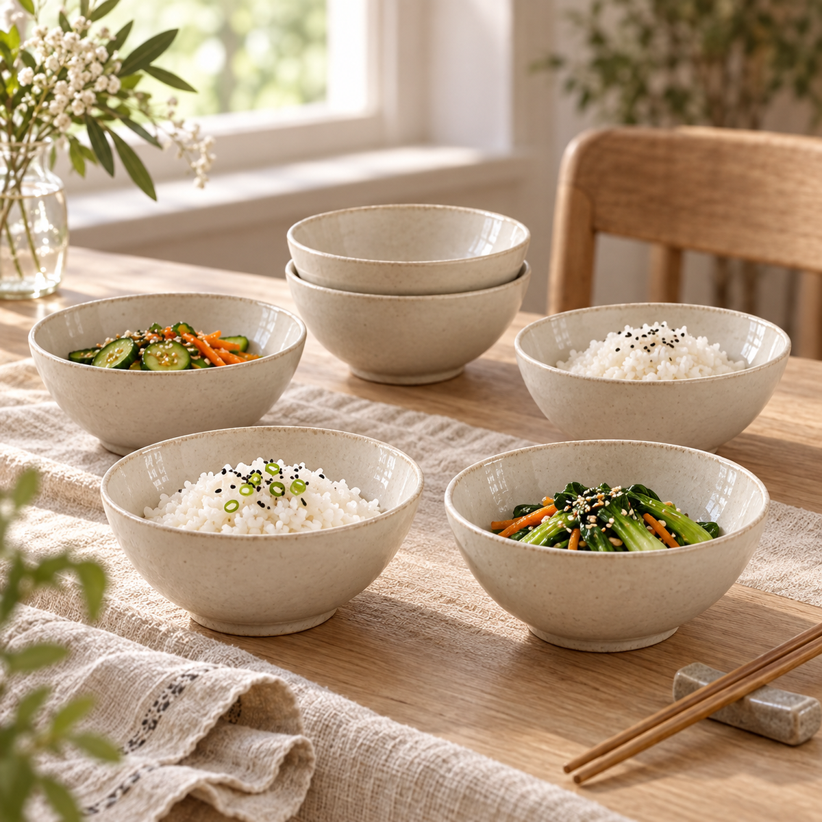 Cozyverrall™ HearthGlaze Rice Bowl Collection