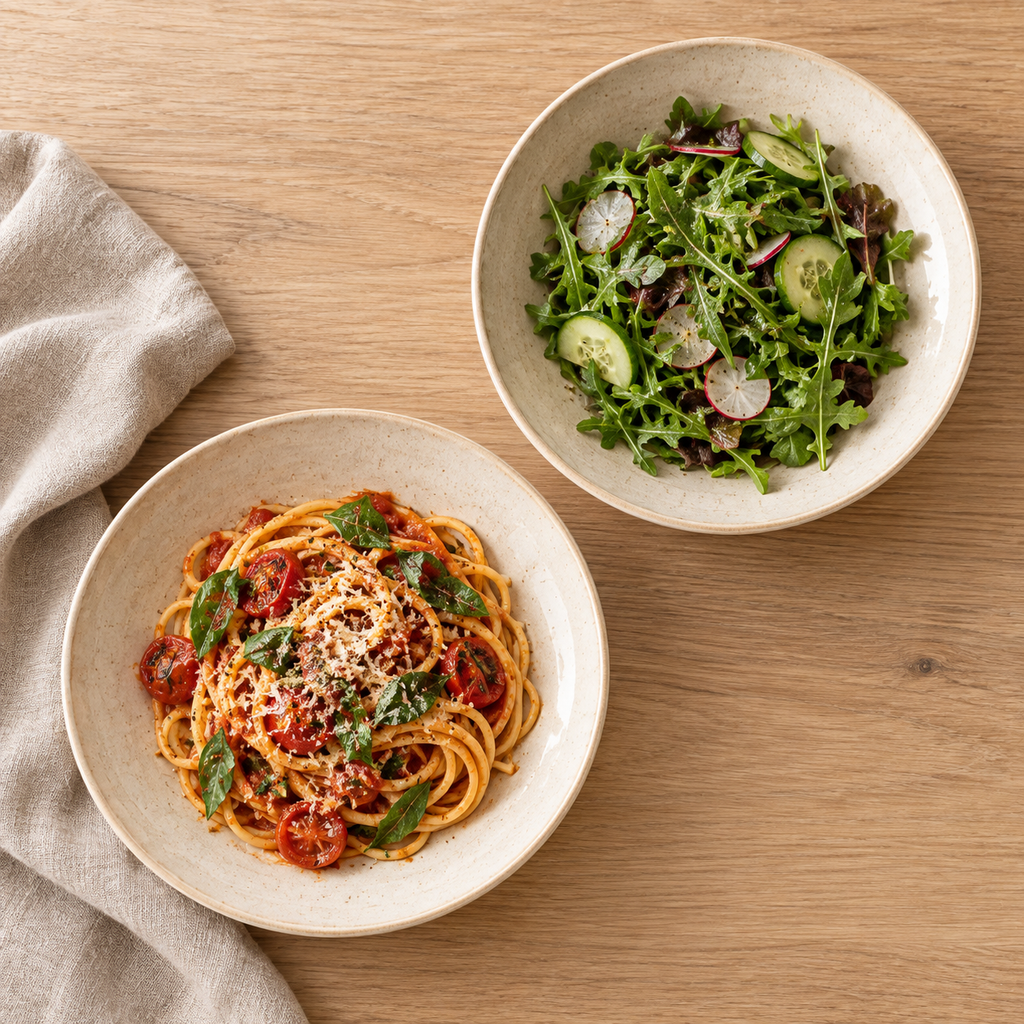 Cozyverrall™ SoftRim Pasta Bowl Set